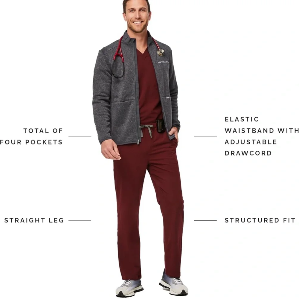 🛼Figs Men's pisco basic scrub pants for men M/XXL Tall color BND NWT